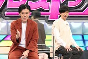 (左から)青木源太、パンサー向井。(c)フジテレビ