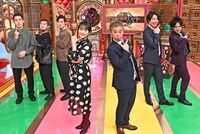 「ワールド極限ミステリー」に出演する（左から）四千頭身、高島彩、恵俊彰、ぺこぱ。(c)TBS