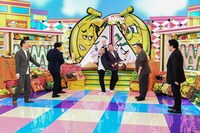 （左から）バナナマン、中川家、サンドウィッチマン。(c)TBS