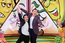 「バナナサンド」にゲスト出演する中川家。(c)TBS