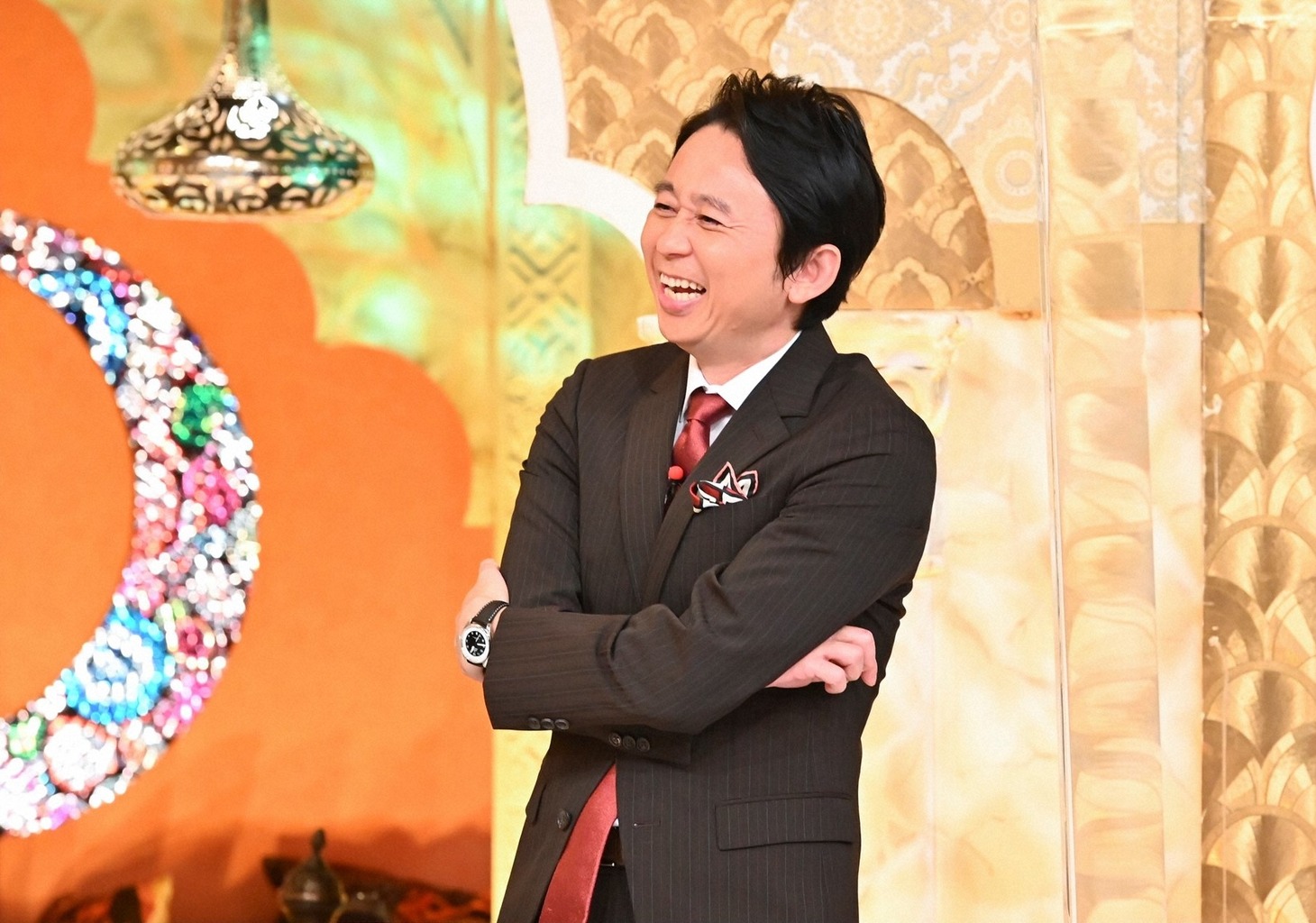 「櫻井・有吉THE夜会」MCの有吉弘行。(c)TBS