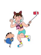 フワちゃん（右）