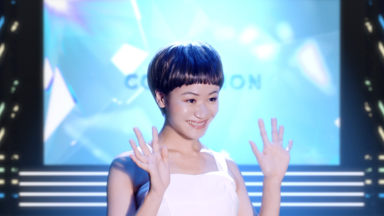 CM「女性の夢」編より。