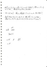 ラランド・ニシダの取材ノート。