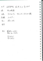 ラランド・ニシダの取材ノート。