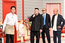 「霜降りミキXIT」に出演する（左から）霜降り明星・粗品、ケンドーコバヤシ、レイザーラモンRG、バイきんぐ小峠。(c)TBS