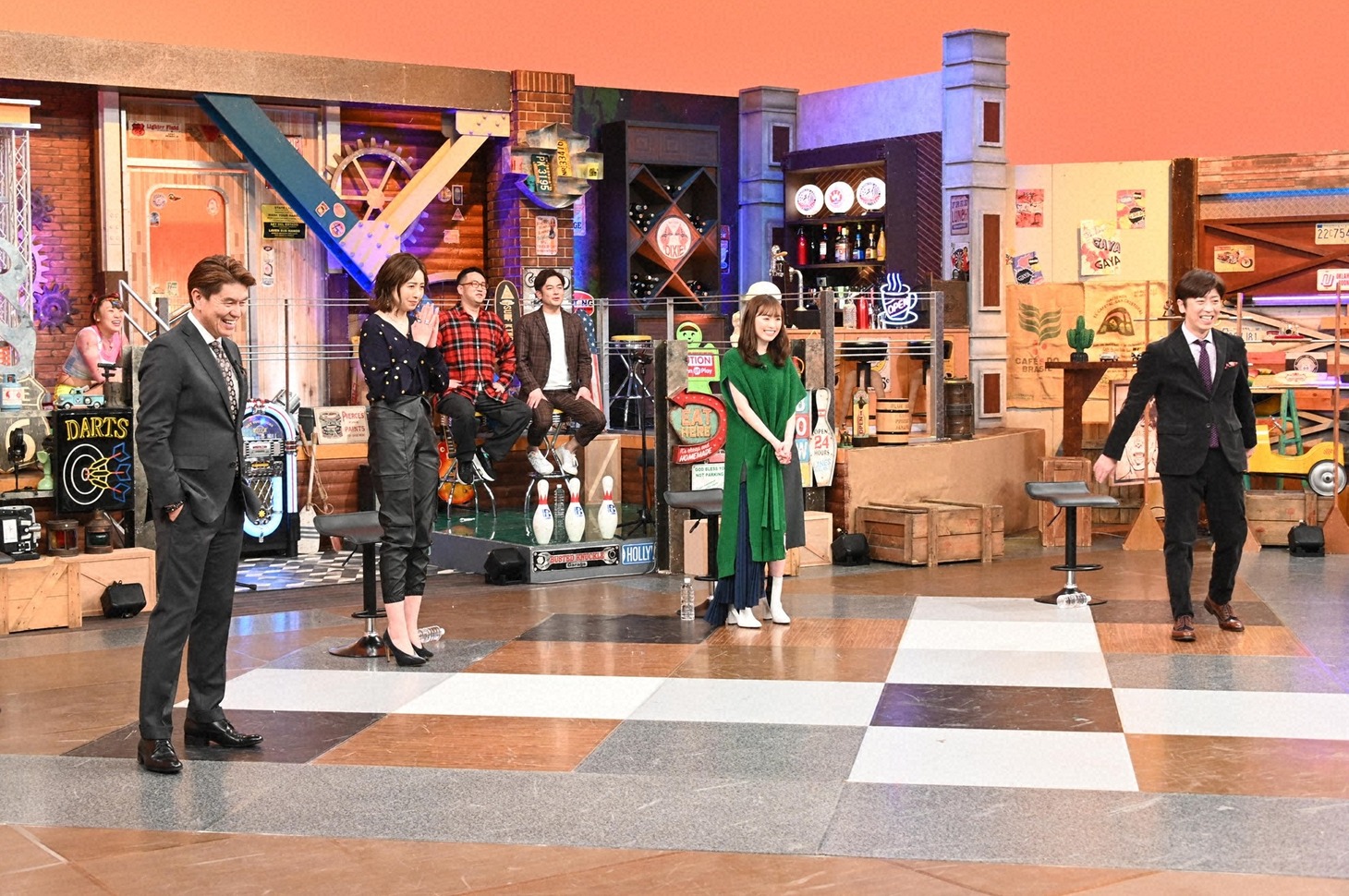 「ウチのガヤがすみません！」のワンシーン。(c)日本テレビ