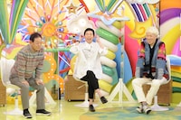 （左から）月亭八方、今田耕司、小籔千豊。 (c)ABCテレビ