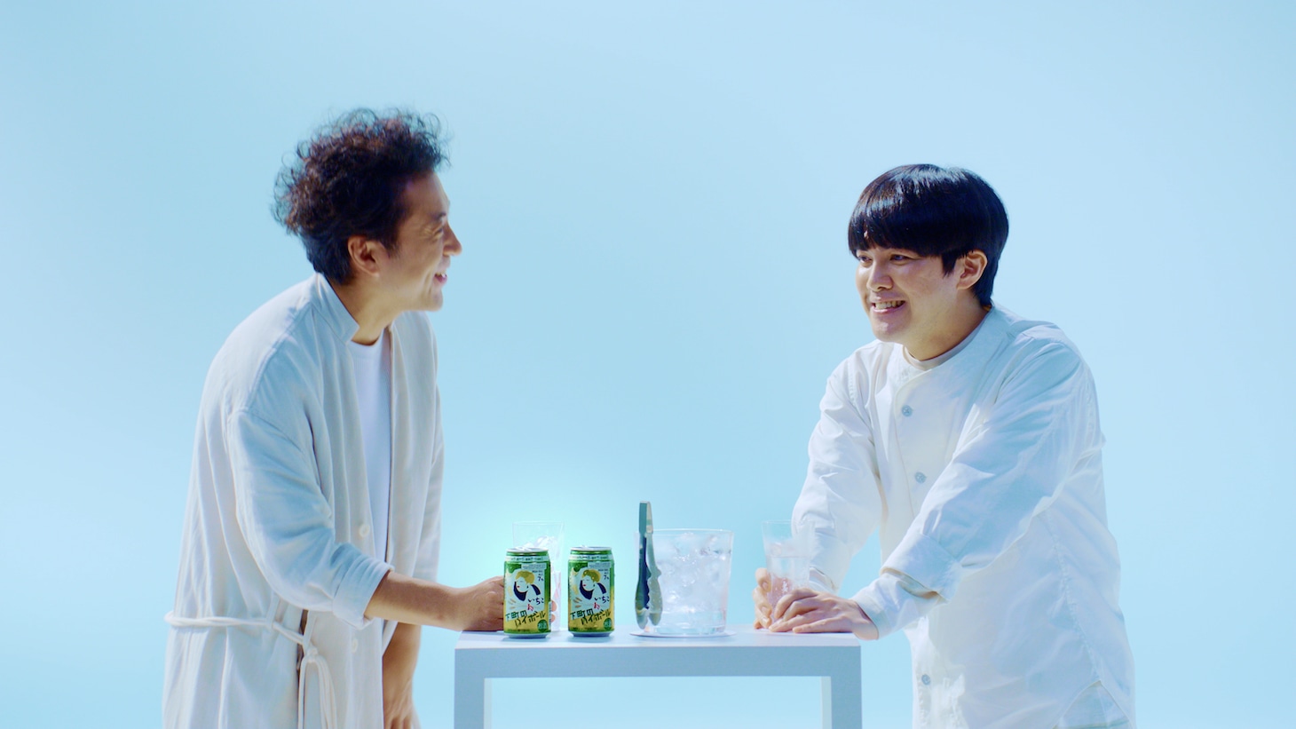 CM「いい仲間と」編より。