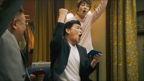 CM「同盟の楽しさ ひょっとこ篇」より。