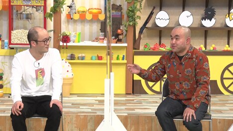 左からもりすけ、多和田上人。