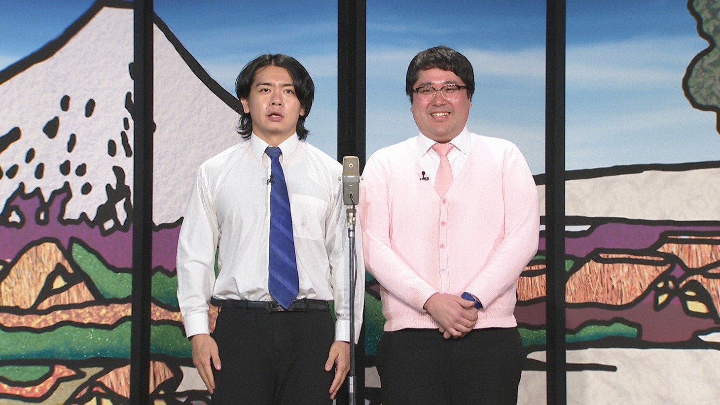 「お笑い演芸館＋」に出演するマヂカルラブリー。(c)BS朝日
