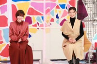 白石聖と朝日奈央。(c)フジテレビ