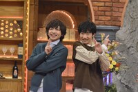 左から川崎皇輝、川崎星輝。(c)読売テレビ