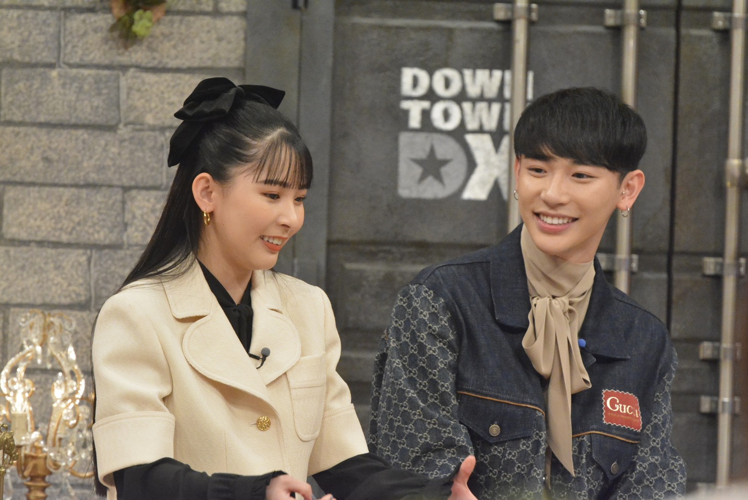 左からミチ、よしあき。(c)読売テレビ