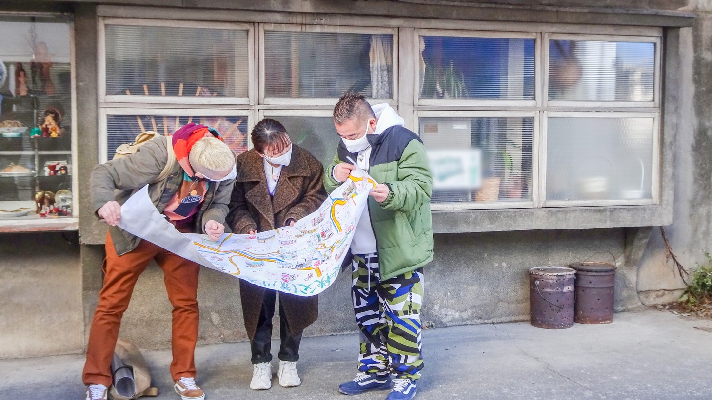 「僕らの地図でつながり旅」のワンシーン。(c)メ～テレ