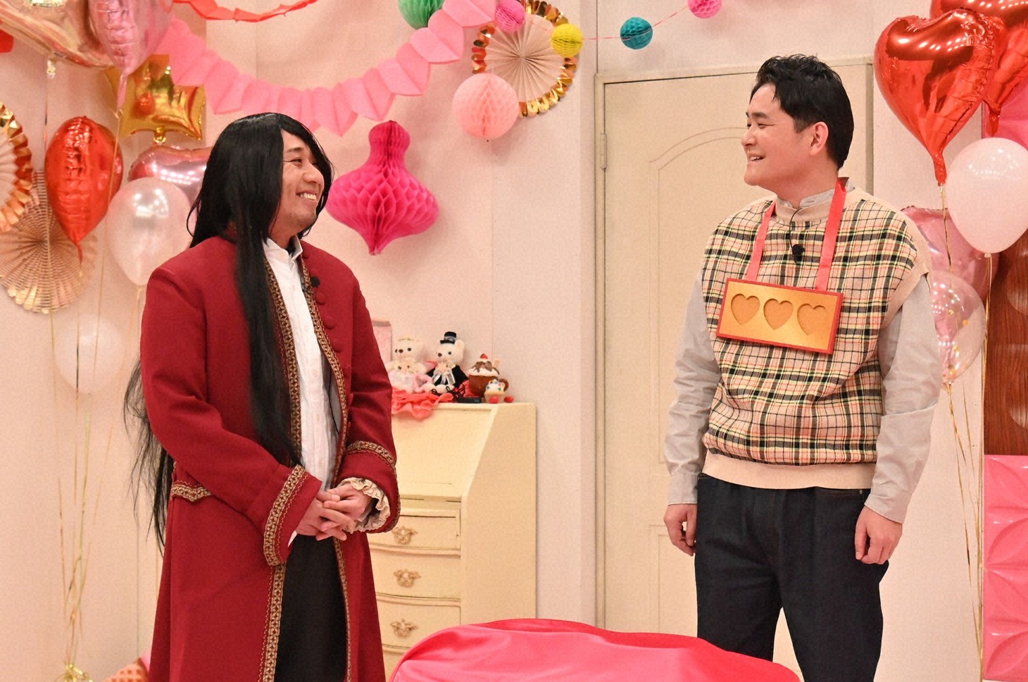 バレン大ンとノブ。(c)テレビ朝日