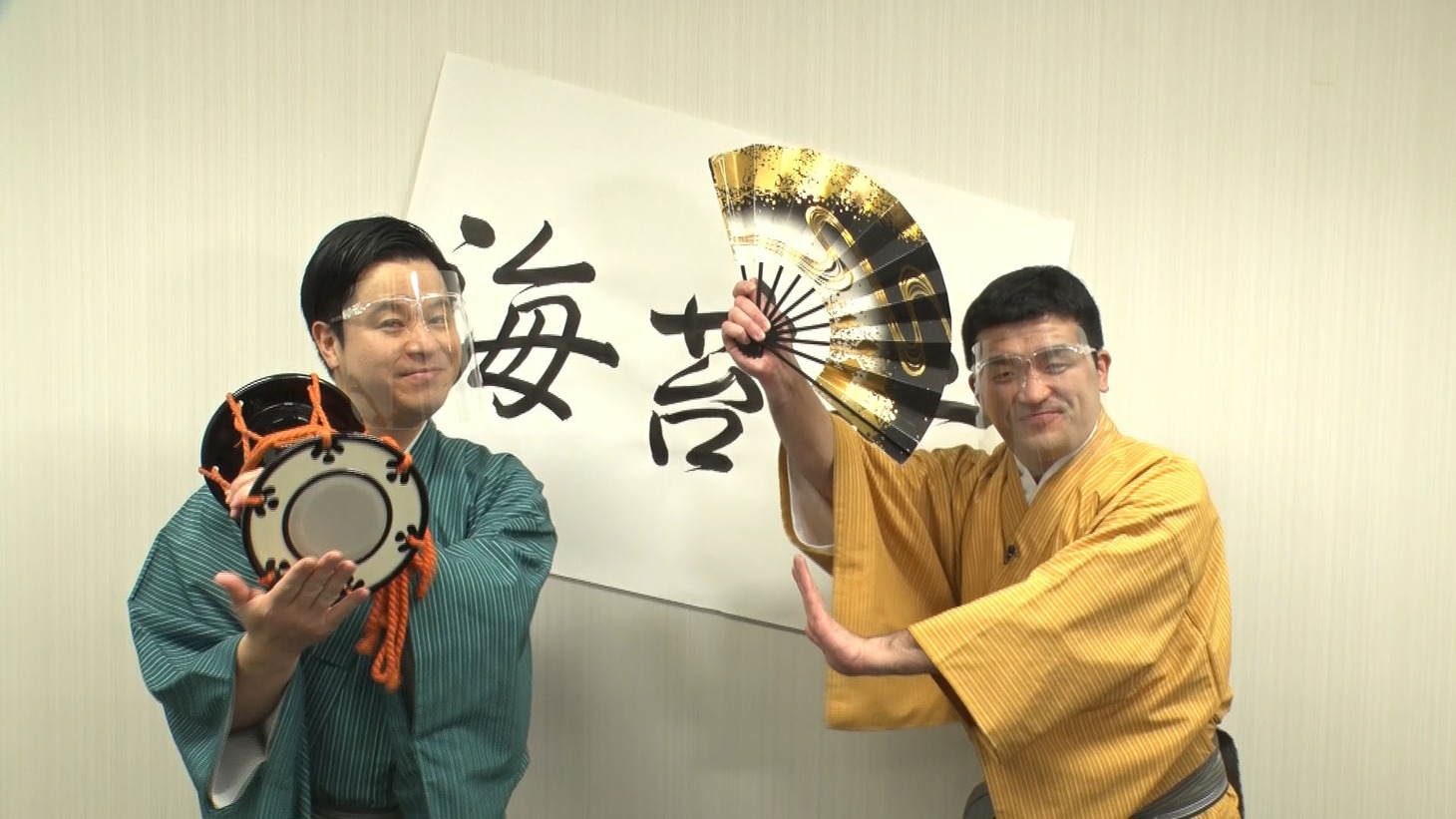 のり弁の魅力を紹介するすゑひろがりず。