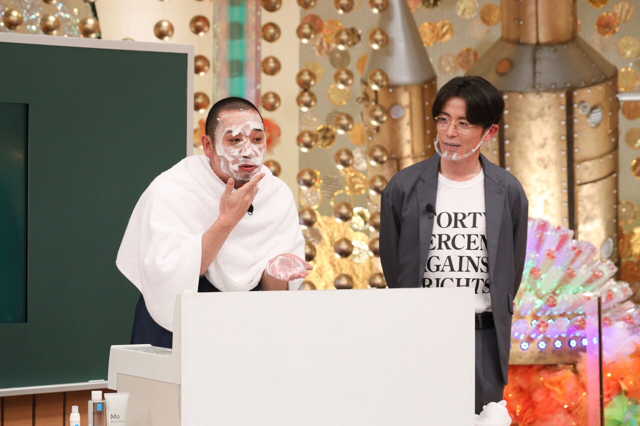 （左から）千鳥・大悟、オリエンタルラジオ藤森。(c)関西テレビ