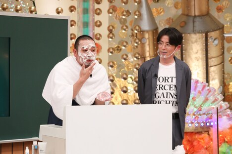 （左から）千鳥・大悟、オリエンタルラジオ藤森。(c)関西テレビ