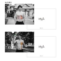 乳首アートクリアファイル