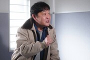 「監察医 朝顔」に出演する、ダチョウ倶楽部・上島。(c)フジテレビ