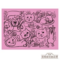 日本エレキテル連合が手がけた地域猫のイラスト。