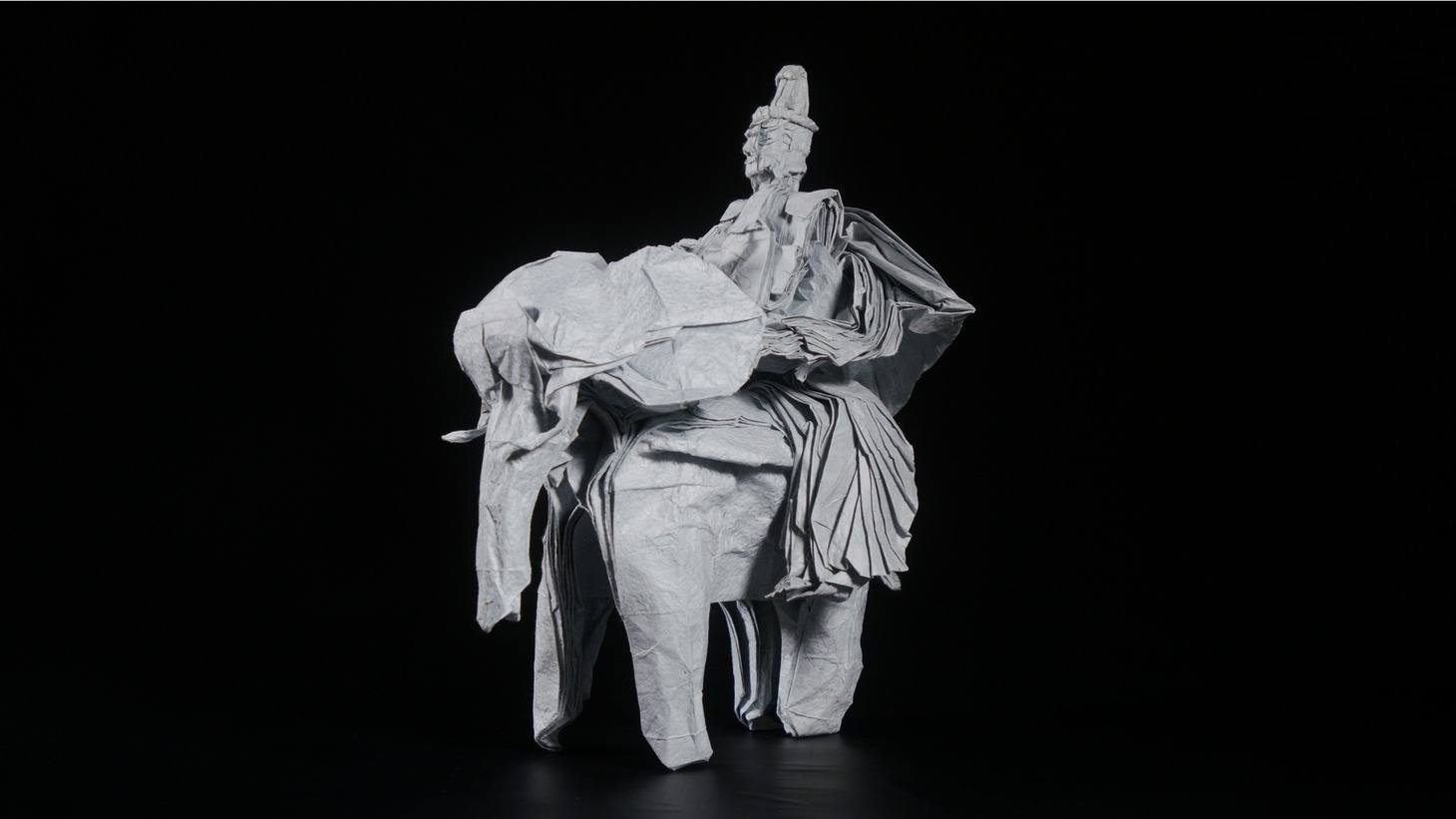 「オリガミの魔女と博士の四角い時間 スペシャル」のワンシーン。(c)NHK