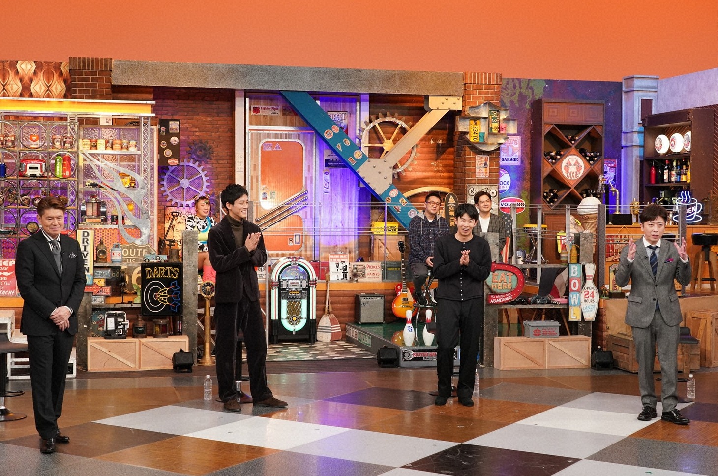 「ウチのガヤがすみません！」のワンシーン。(c)日本テレビ
