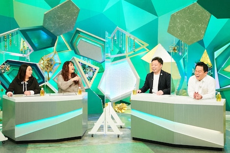 (左から)海原やすよ ともこ、ダイアン。(c)ABCテレビ