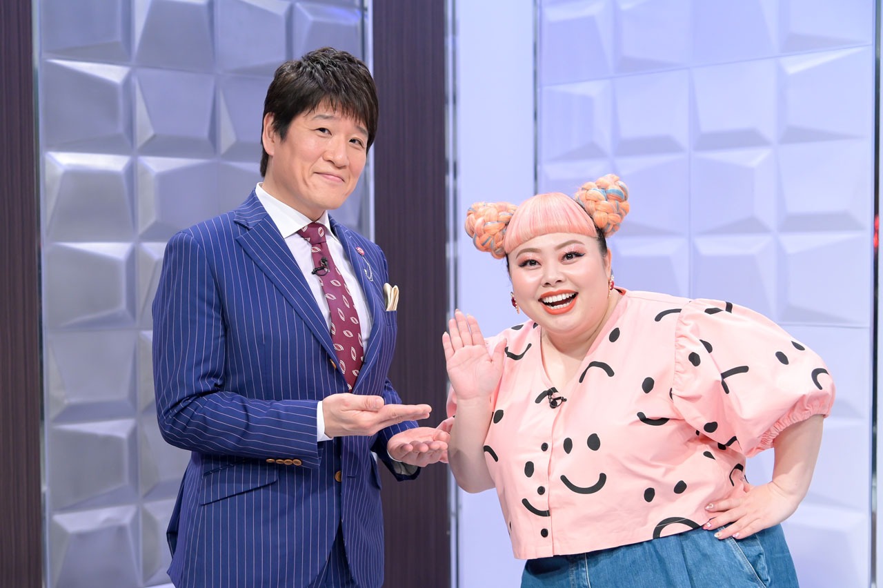 左から林修、渡辺直美。