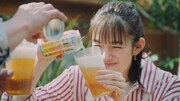 CM「新!クリアアサヒ 飲んでみた篇」より。