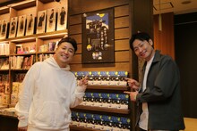 SHIBUYA TSUTAYAの売り場にて、和牛。