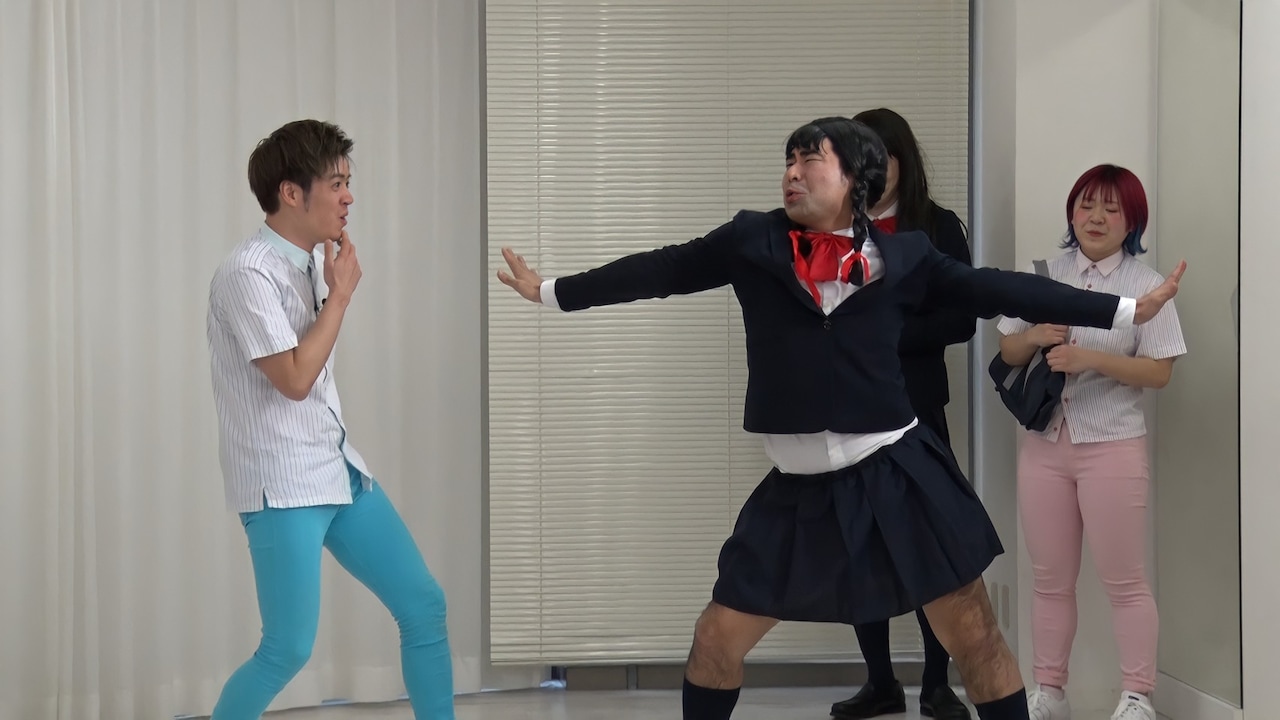 「MIRAI系アイドルTV」のワンシーン。