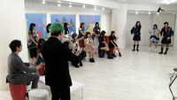 「MIRAI系アイドルTV」のワンシーン。