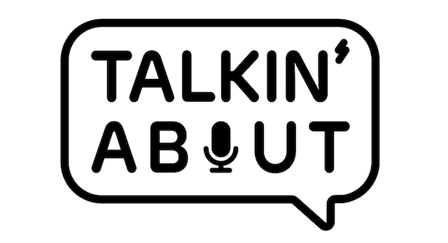 「TALKIN' ABOUT」ロゴ