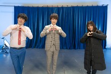 左から流れ星、yukaDD(;´∀｀)。