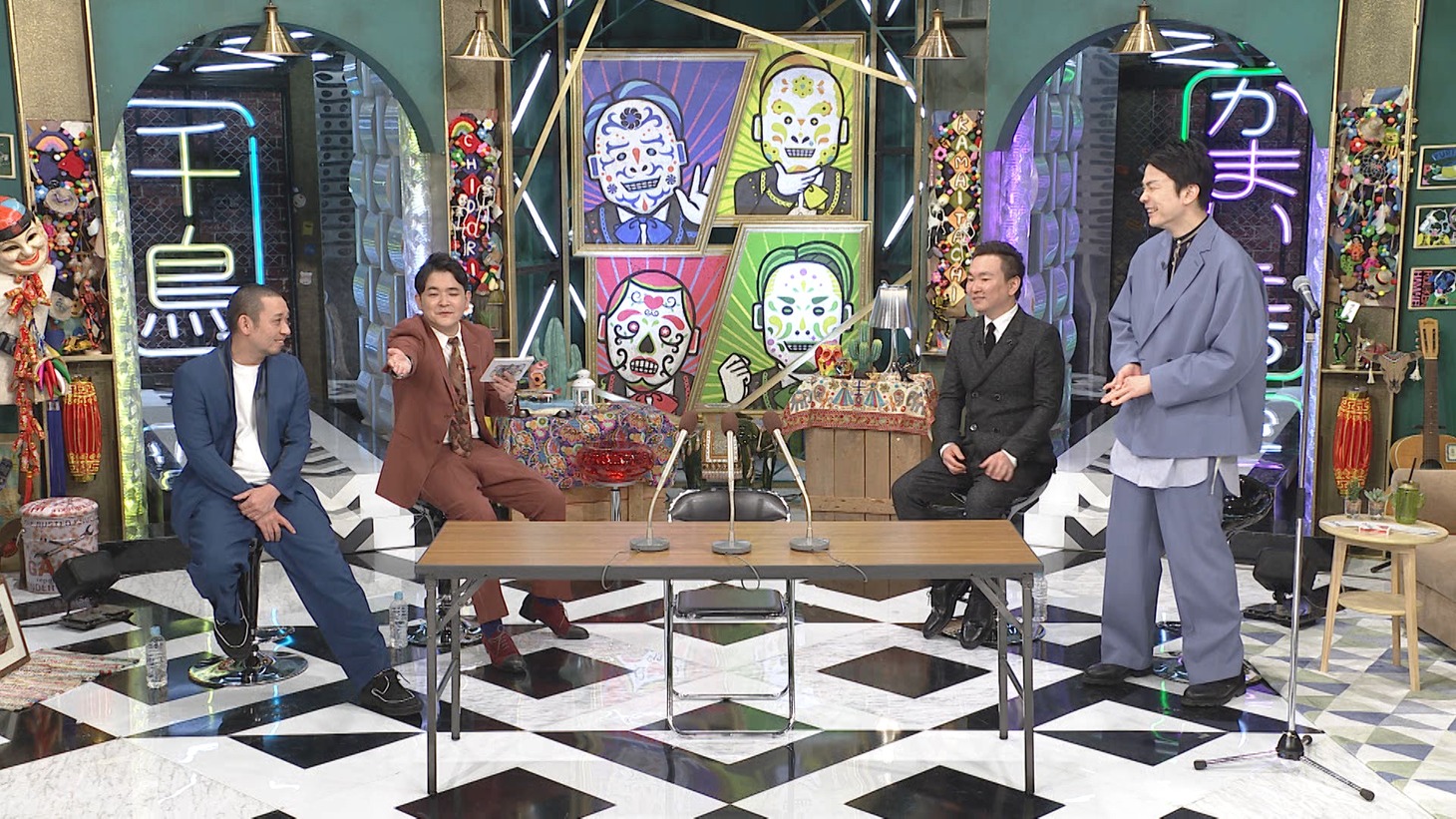 「千鳥vsかまいたち」のワンシーン。(c)日本テレビ