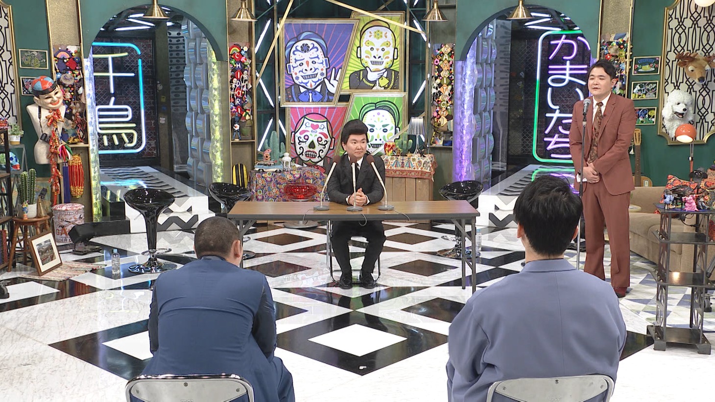 「千鳥vsかまいたち」のワンシーン。(c)日本テレビ