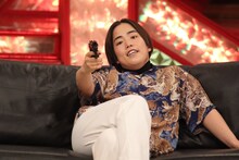 Finalステージでネタを披露するゆりやんレトリィバァ。