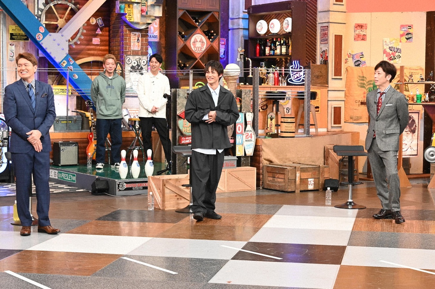 「ウチのガヤがすみません！」のワンシーン。(c)日本テレビ