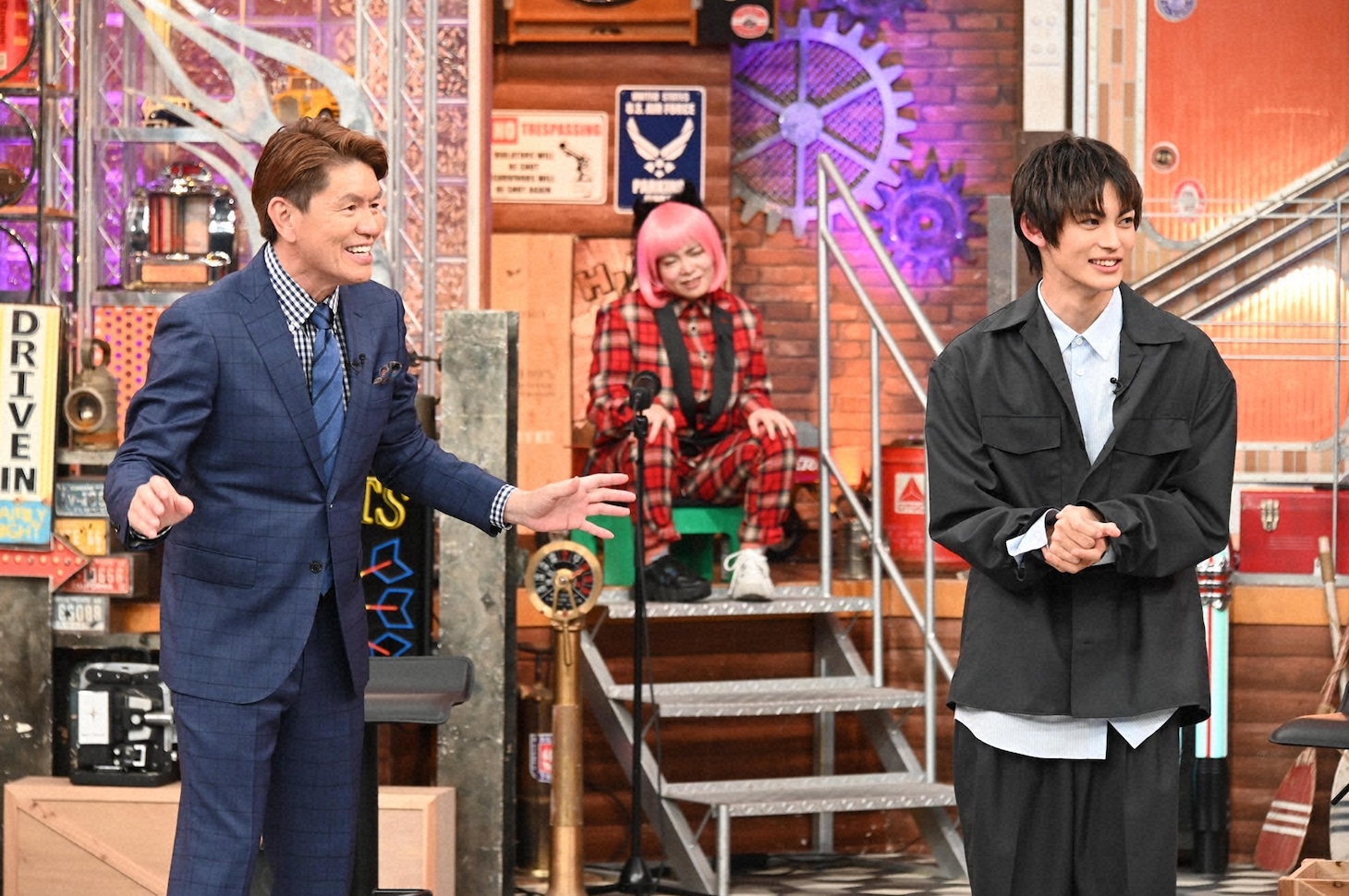 「ウチのガヤがすみません！」のワンシーン。(c)日本テレビ