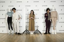 左からぺこぱシュウペイ、河北麻友子、ぺこぱ松陰寺。