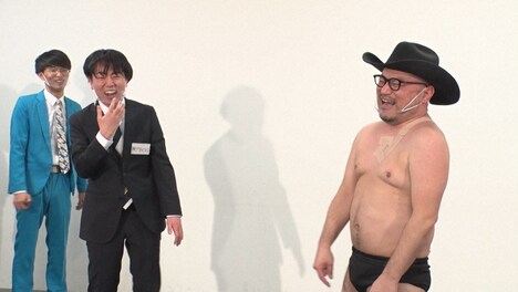 学生芸人とハリウッドザコシショウ。(c)ABCテレビ