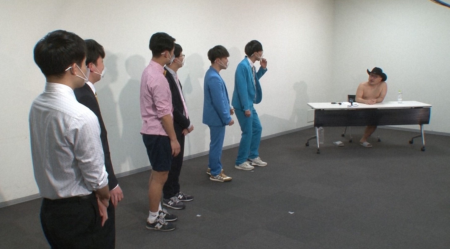 学生芸人とハリウッドザコシショウ。(c)ABCテレビ