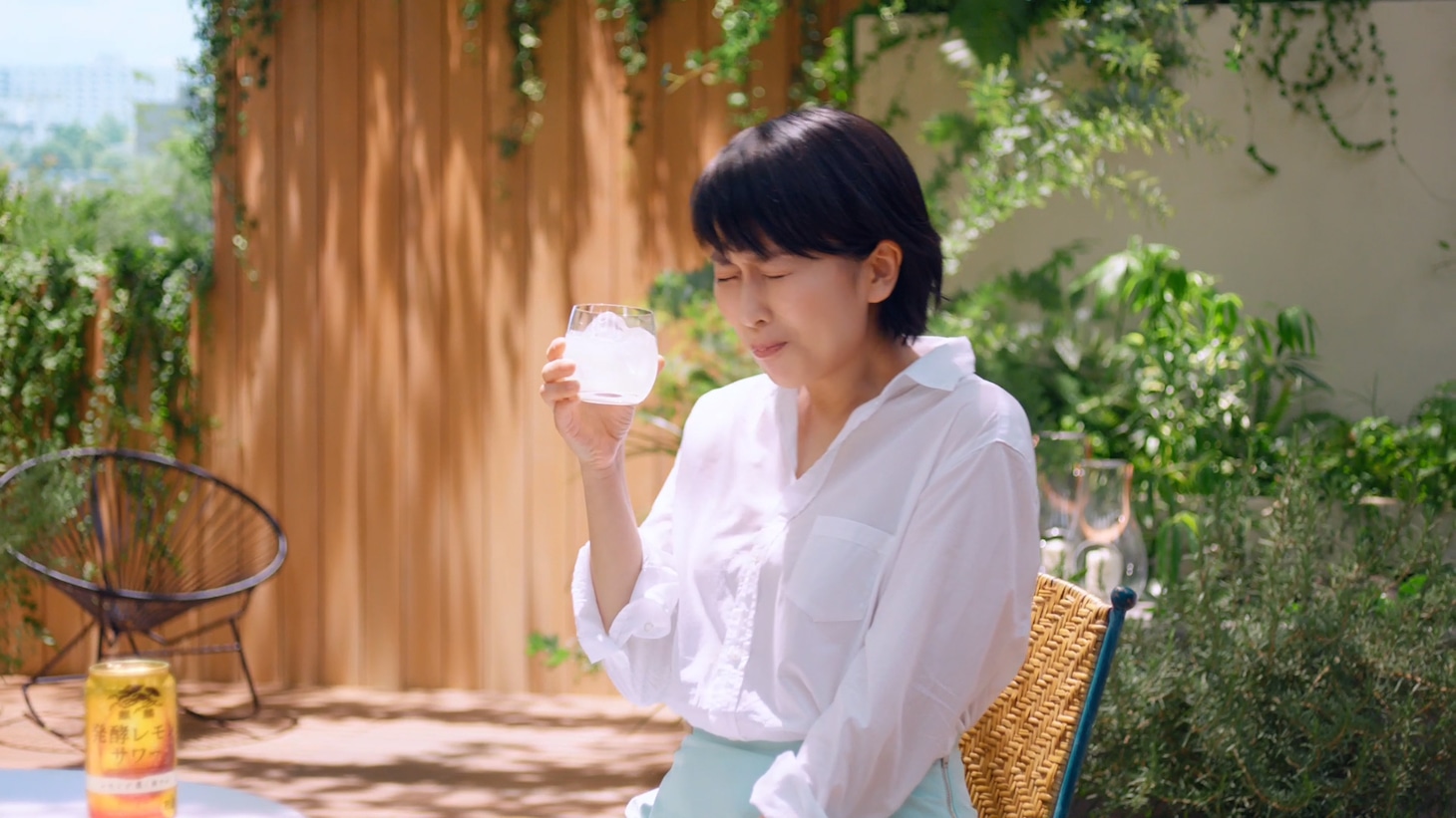 CM「おいしいを愛する妻・知ってほしい篇」より。