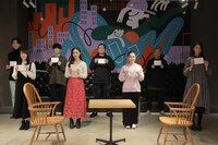 「恋愛応援ツアー『恋する36時間』」の参加者たち。(c)日本テレビ