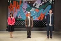 左から神田愛花、かまいたち。(c)日本テレビ