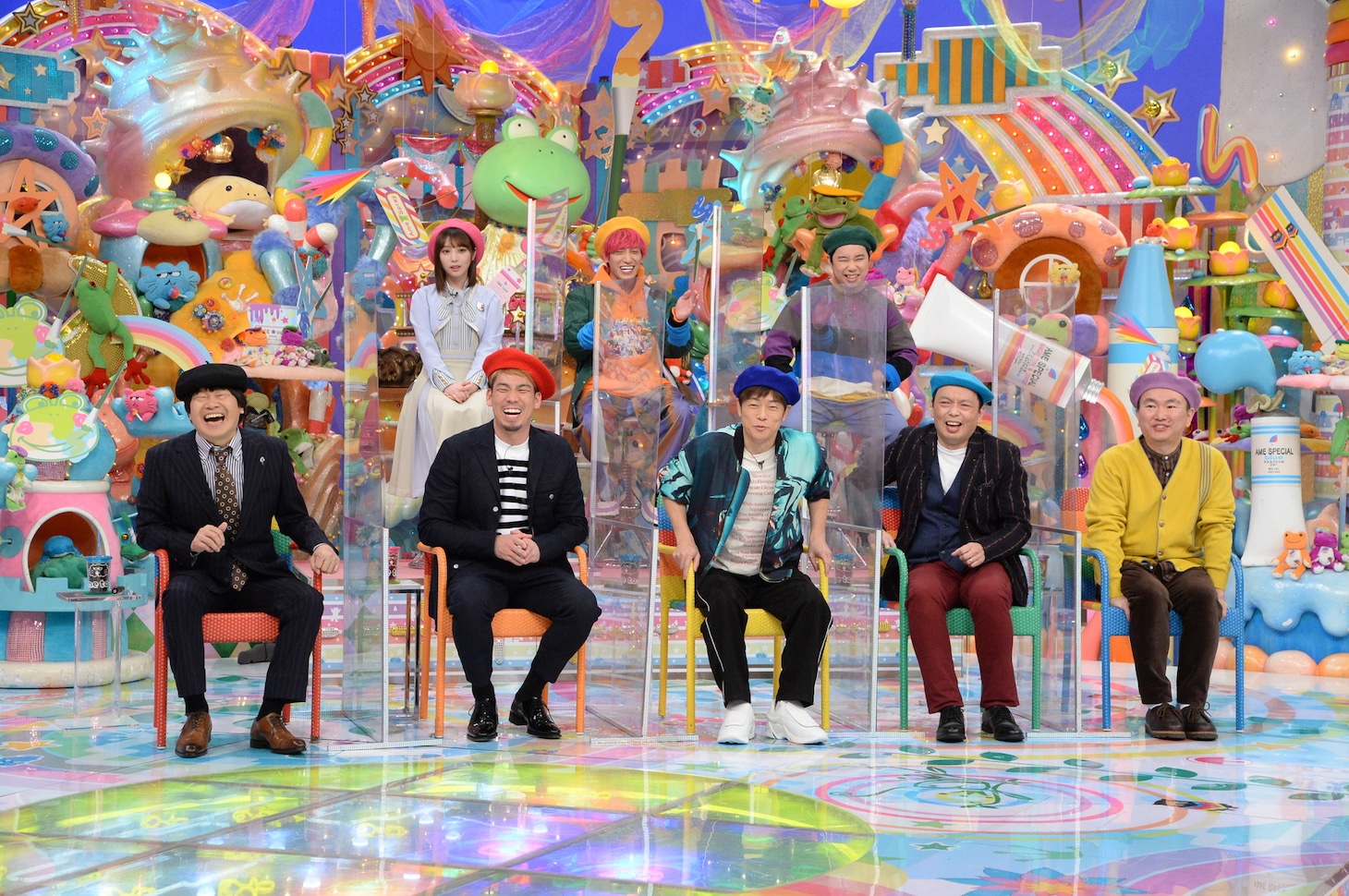 「アメトーーク！」3時間SP」に集結する「絵心ないゲスト」たち。(c)テレビ朝日