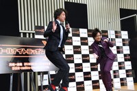 元気よく登場したぺこぱ。